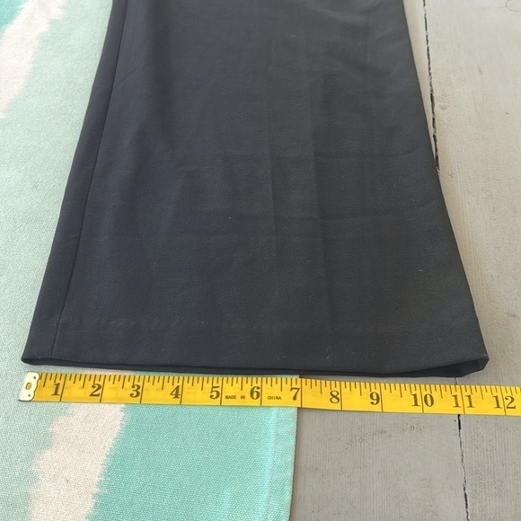 Lane Bryant Wide Leg Right Fit Technology Black Classic Trouser Dress Pants - Picture 11 of 11